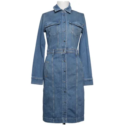 Jeanskjole (Blå) fra 7 for All Mankind Bomuld, Elastan