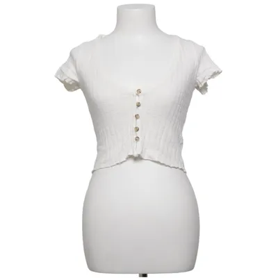 Top (Wit) van Project Social T x Urban Outfitters Katoen, Elastaan