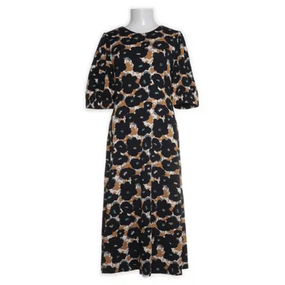 Långklänning (Svart, Brun, Flerfärgad) från Masai Elastan, Viskos
