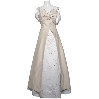 Avondjurk (Beige, Wit) van Party Line Polyester