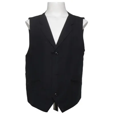 Suit vest (Black) from Bluezoo Cotton, Polyester