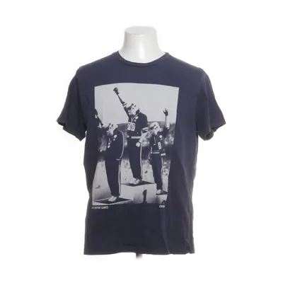 T-shirt (Blue, Multicolored) from Chunk Clothing CO Cotton