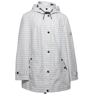 Manteau imperméable (Blanc, Gris) de Barbara Lebek Polyester