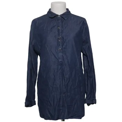 Blouse (Bleu) de Ann Taylor Loft Coton, Viscose