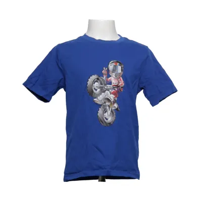 T-shirt (Blå, Flerfarvet) fra Wonder Nation Bomuld, Genanvendt polyester