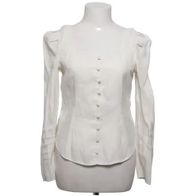 Wrap blouse (White) from & Other Stories Lyocell, Polyester
