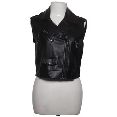 Bikervest (Sort) fra Stradivarius Polyester