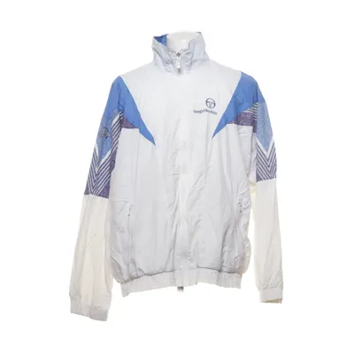 Träningsjacka (Vit, Blå, Lila) från Sergio Tacchini Bomull, Polyamid, Polyester