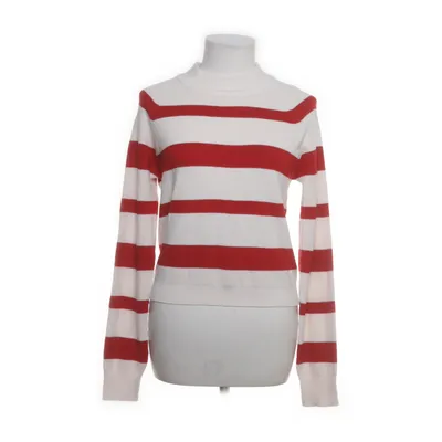 Sweater (White, Red) from Easy Wear Acrylic, Polyamide, Viscose