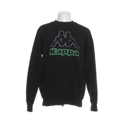 Sweatshirt (Zwart) van Kappa Katoen, Polyester