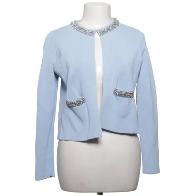 Cardigan (Blauw) van Zara Polyamide, Viscose