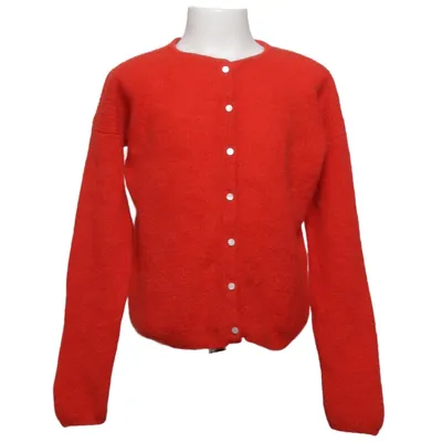 Cardigan (Rouge) de Petit Sézane Acétate, Laine d'alpaga, Coton, Mohair, Polyamide