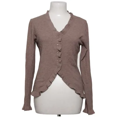 Cardigan (Bruin) van Damod Elastaan, Viscose, Wol