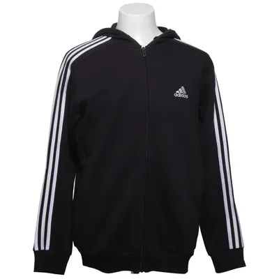 Sweat à capuche (Noir, Blanc) de Adidas Coton recyclé, Polyester recyclé