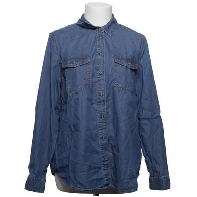 Denim shirt (Blue) from New Look Denim Cotton, Viscose