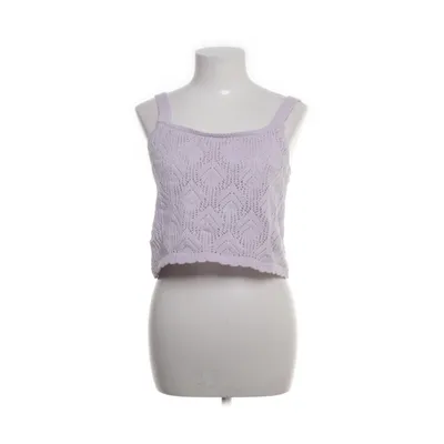 Crop top (Lila) van Lindex Katoen