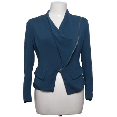 Jacket (Blue) from Vince Otto Cotton, Elastane, Polyester