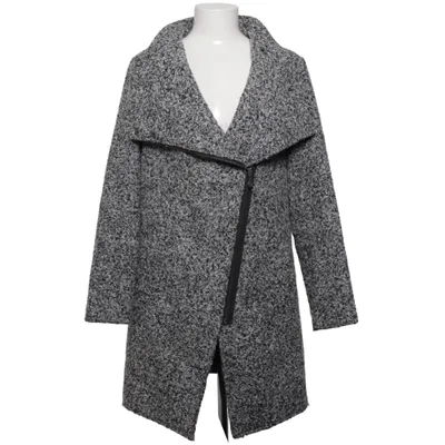 Frakke (Grå, Sort, Hvid) fra Pep Polyester, Uld