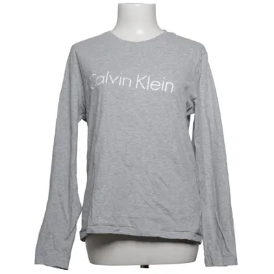 Langærmet t-shirt (Grå) fra Calvin Klein Sleepwear Bomuld