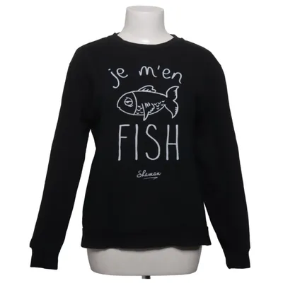 Sweatshirt (Sort) fra Rad Bomuld, Polyester