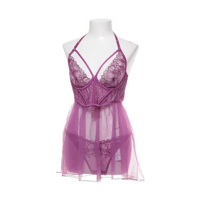 Negligé (Lila) från Hunkemöller Elastan, Polyamid, Polyester