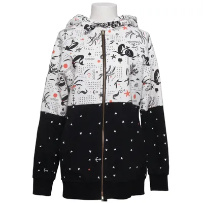 Sweat à capuche (Noir, Blanc, Rouge) de Femi Stories Coton, Élasthane