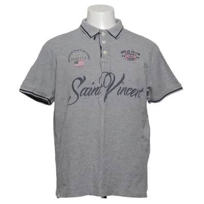 Polo (Gris) de Saint Vincent Coton, Viscose