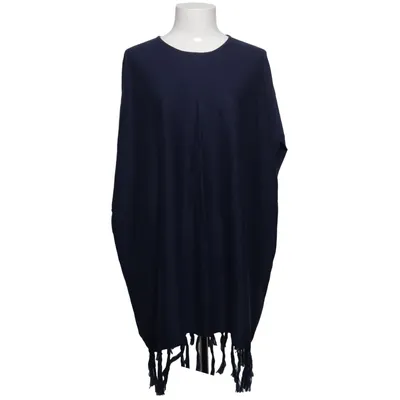 Poncho (Blauw) van Up 2 Fashion Katoen, Viscose
