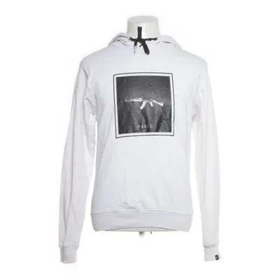 Huvtröja (Vit, Svart) från Defend Bomull