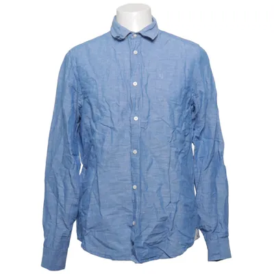 Shirt (Blue) from Garcia Cotton, Linen