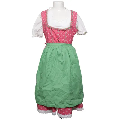 Dirndl (Pink, Grøn, Hvid) fra Waldschütz Bomuld