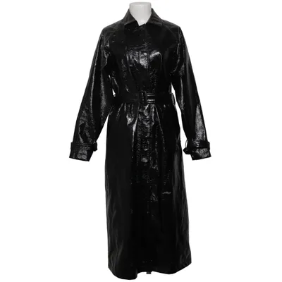 Regnfrakke (Sort) fra NLY Trend Polyester, Polyurethan