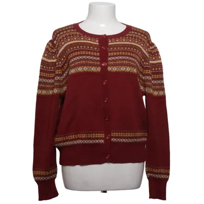 Kofta (Röd, Flerfärgad) från Emmy Akryl, Ull