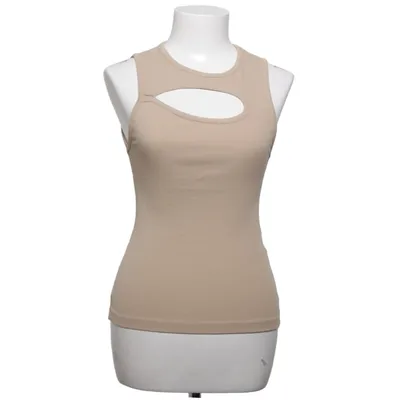 Top (Beige) fra Remain Elastan, Økologisk bomuld