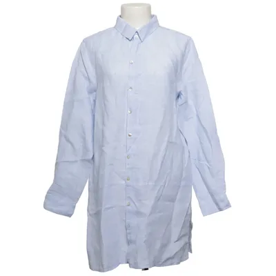 Shirt (Blauw) van Tahari Linnen