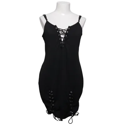 Klänning (Svart) från Shein Curve Elastan, Polyester