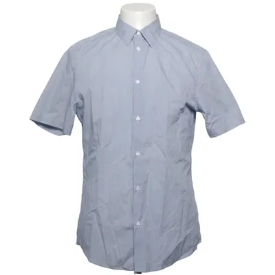 Kortærmet skjorte (Blå, Flerfarvet) fra H&M Man Bomuld, Polyester