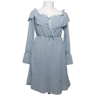 Jurk (Off Shoulder Short Frill Dress) van Iva Nikolina x NA-KD Polyester