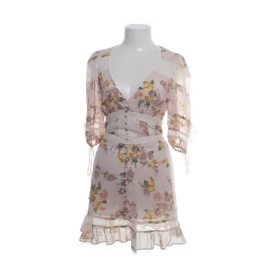 Dress (Pink, Multicolored) from For Love & Lemons Silk, Elastane, Polyester