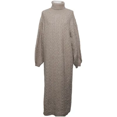 Poloklänning (Beige) från Lindex Akryl, Polyester, Ull