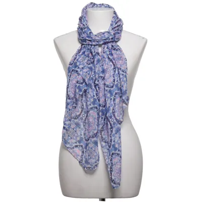 Shawl (Blue, Multicolored) from Rosebud Polyester