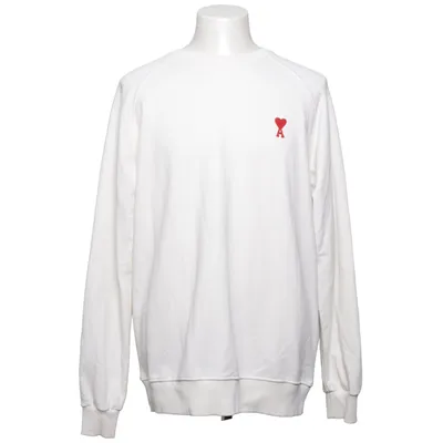 Sweatshirt (Hvid) fra AMI Paris Bomuld