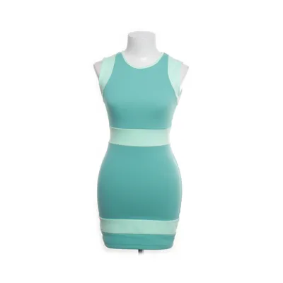 Robe (Turquoise) de Dressed-Up Élasthane, Polyester