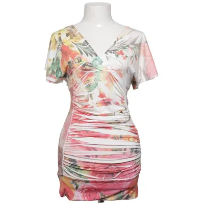 Jurk (Wit, Roze, Meerkleurig) van Diva Elastaan, Polyester