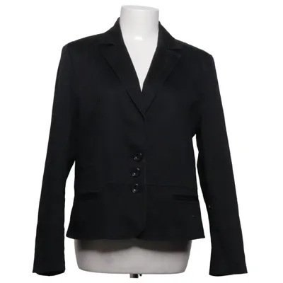 Blazer (Zwart) van Miss H. Katoen, Elastaan, Polyester