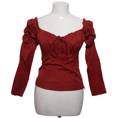 Blouse (Off Shoulder Ruffle Cup Blouse) de Anna Nooshin x NA-KD Coton, Polyester