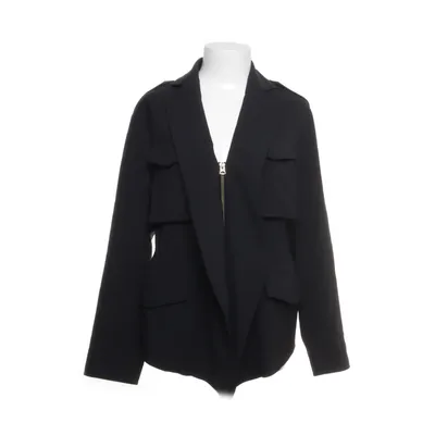 Jacket (Black) from Acne Studios Elastane, Cupro, Polyester, Wool