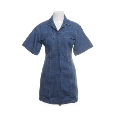 Denim jurk (Blauw) van Diesel Katoen