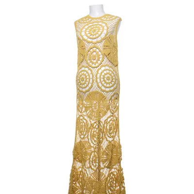 Strandklänning (Gul) från Topshop Bomull, Polyamid