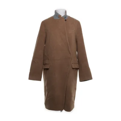 Frakke (Brun) fra Dagmar Uld, Polyester, Polyamid